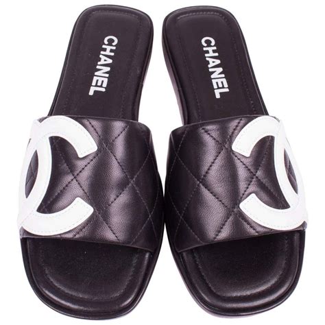 chanel womens slides|chanel women loafers.